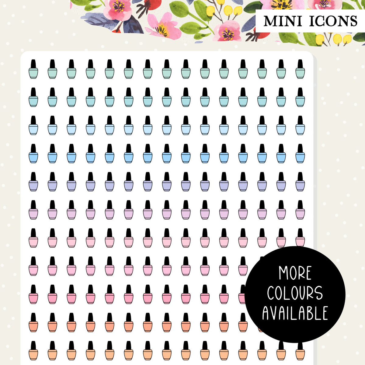MARKET Mini Icon Stickers for Planner / Household Icon Stickers / Grocery  Minimal Planner Stickers / Chores Icon Stickers 