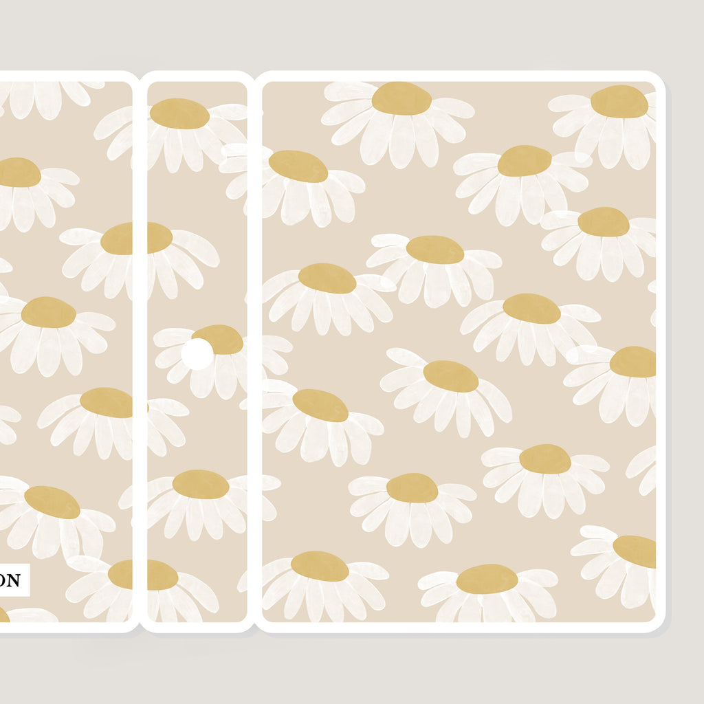daisy floral themed sticker album for storing your favourite planner stickers and other planning supplies