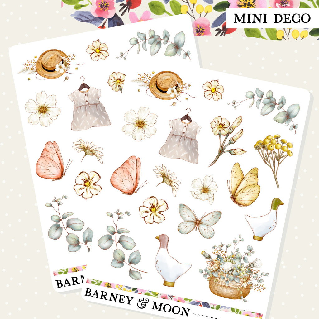 Gorgeous decorative stickers for adding that little something extra to your planner or journaling layouts