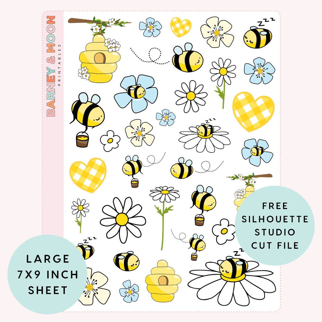 printable decorative planner stickers for planning bullet journal