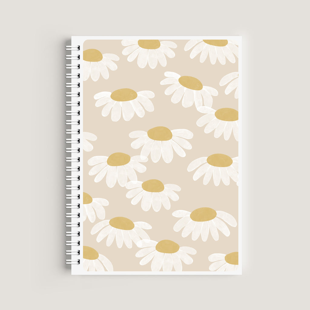 daisy floral themed reusable sticker book for storing your favourite planner stickers and other planning supplies