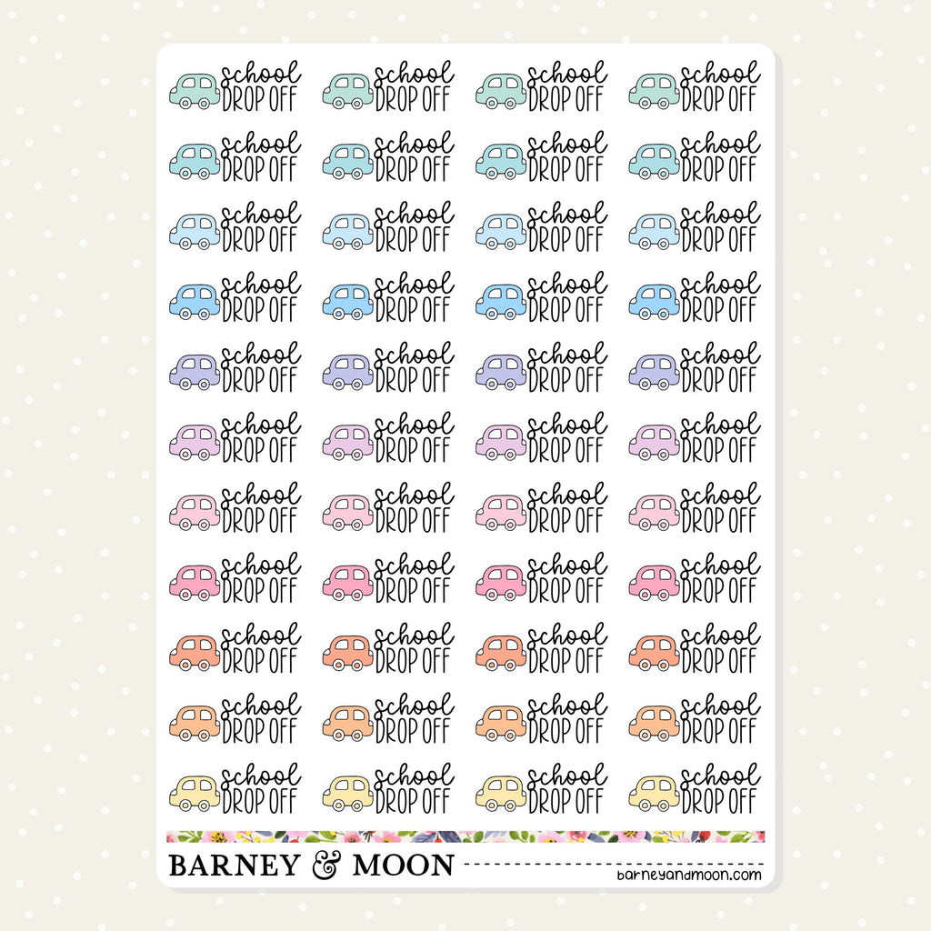 Functional planner stickers for all your daily household planning needs