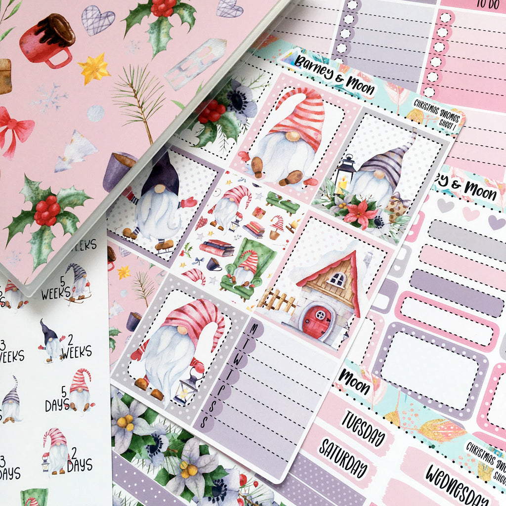 christmas weekly planner sticker kit collection australia